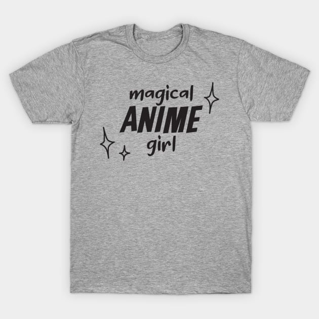 Anime Girl T-Shirt by Thornvale Store